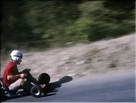 après une lègère descente, la côte repart