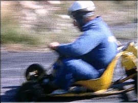 Kart jaune comme le MC20