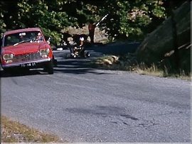 retour derrière le pace car 